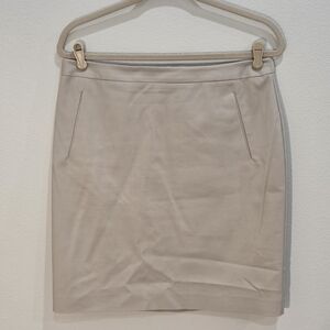 Classic perfect Taupe Lined Stretch Pencil Skirt